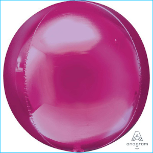 Orbz Foil Bright Pink 38cm