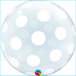 Deco Bubble Big Polka Dots 51cm
