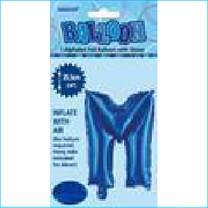 Airfill Letter M Blue 35.5cm M