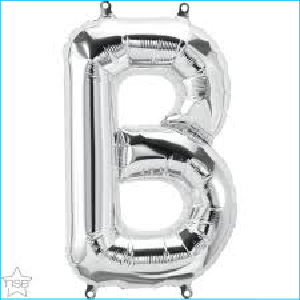 Airfill Letter B Silver 35.5cm M