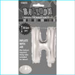 Airfill Letter H Silver 35.5cm M