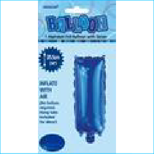 Airfill Letter I Blue 35.5cm M