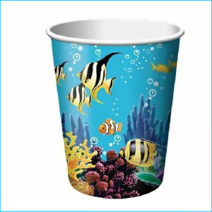 Ocean Paper Cups Pk 8