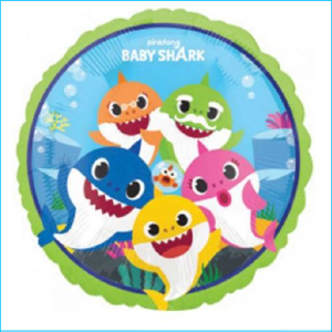 Foil Baby Shark 45cm