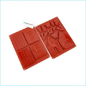 Silicone Mould Gingerbread House Small 2