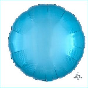 Foil 45cm Circle Carribbean Blue