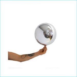Loon Balls Metallic Silver 25cm