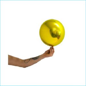 Loon Balls Metallic Gold 25cm