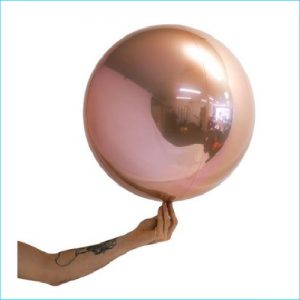 Loon Balls Metallic Rose Gold 51cm