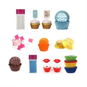 Cupcake Patty Pans & Cupcake Toppers