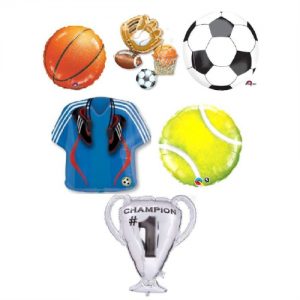 Helium Quality Sports Foils Unfilled