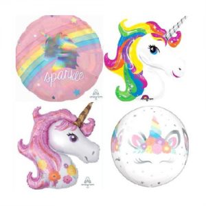 Helium Quality Unicorn Foils Unfilled