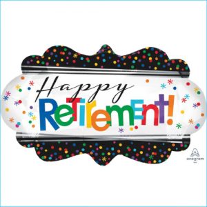 Foil Leaving Happy Retirement 68cm
