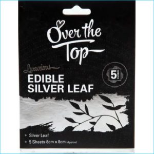 Over The Top Silver Leaf 5 Sheets