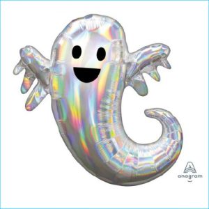 Foil Halloween Holographic Ghost 71cm