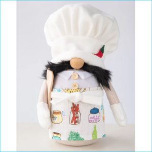 Gnome Chef Johan White 30cm