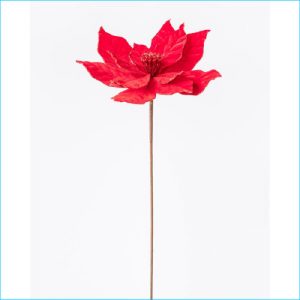Spray Poinsettia Red 63cm