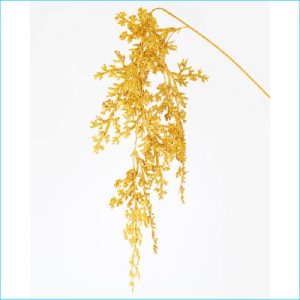 Spray Glitter Fern Gold 80cm