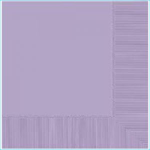 Lavender Dinner Napkins Pk20 40x40cm