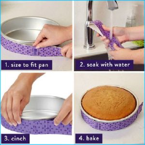 Cake Baking Strip 88cm x 4cm Pk 1