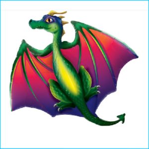 Foil Dragon Mythical 114cm