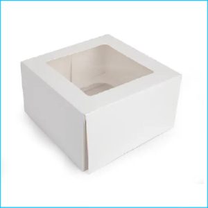 Cupcake Box Standard 4 Hole with Insert