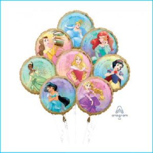 Foil Bouquet Disney Princess Set of 8