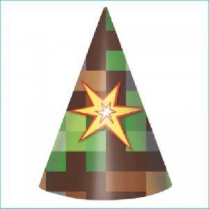 Minecraft Party Hats Pk 8