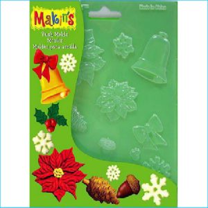 Makins Push Mould Christmas Nature