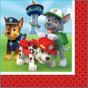 Paw Patrol Napkins Pk 16