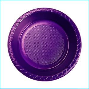 Purple Plastic Bowls Pk 25