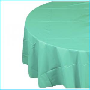 Turquoise Round Tablecover 2.13m