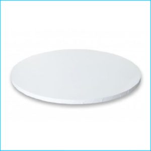 Cake Board Round White 12"