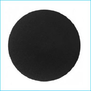 Cake Board Round Black 8"