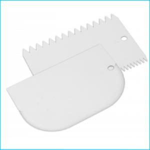 Mondo Icing Comb and Bowl Scraper Set