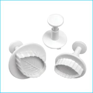 Plunger Cutter Rose Leaf Set of 3