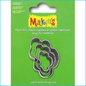 Mini Cutter Cloud Set of 3 Makins