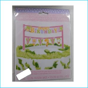 Cake Topper Banner 1st Birthday Safari