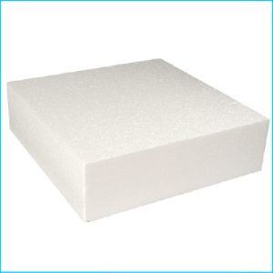Cake Dummy Square 13" x 3" High