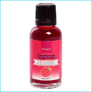 Roberts Coloured Flavour Raspberry 30ml