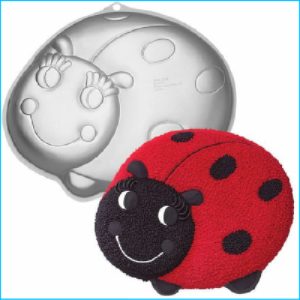 Cake Tin Lady Bug