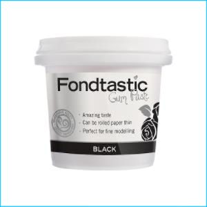 Fondtastic Gum Paste Black Mini 225g