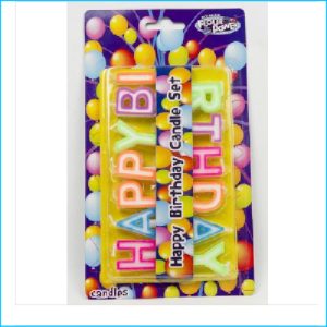 Candle Happy Birthday Pick Set Block