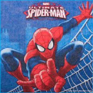 Spiderman Napkins Pk 16