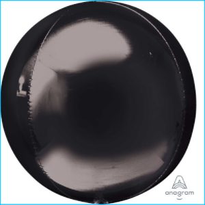 Orbz Foil Black 38cm
