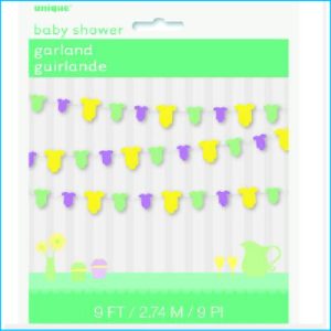 Baby Shower Onesie Garland Pk 1