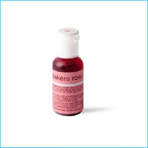 Chefmaster Liqua Gel Bakers Rose 20g