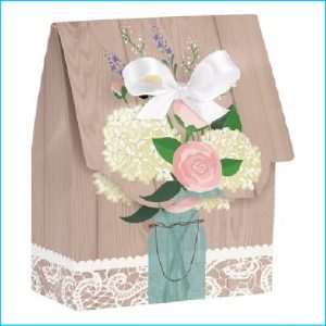 Rustic Wedding Favour Boxes Pk 12