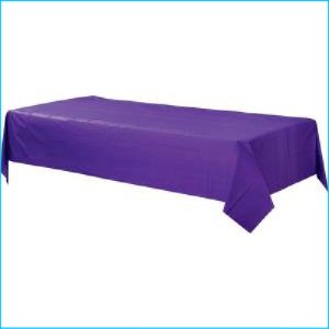 Purple Rectangle Tablecover 1.37m x 2.74