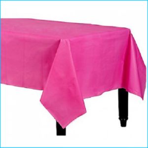 Bright Pink Rectangle Tablecover 1.37m x